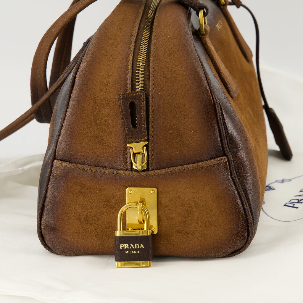 프라다 여성용 볼링백 이미지 - 2025 가을-겨울 - 상세 보기 3