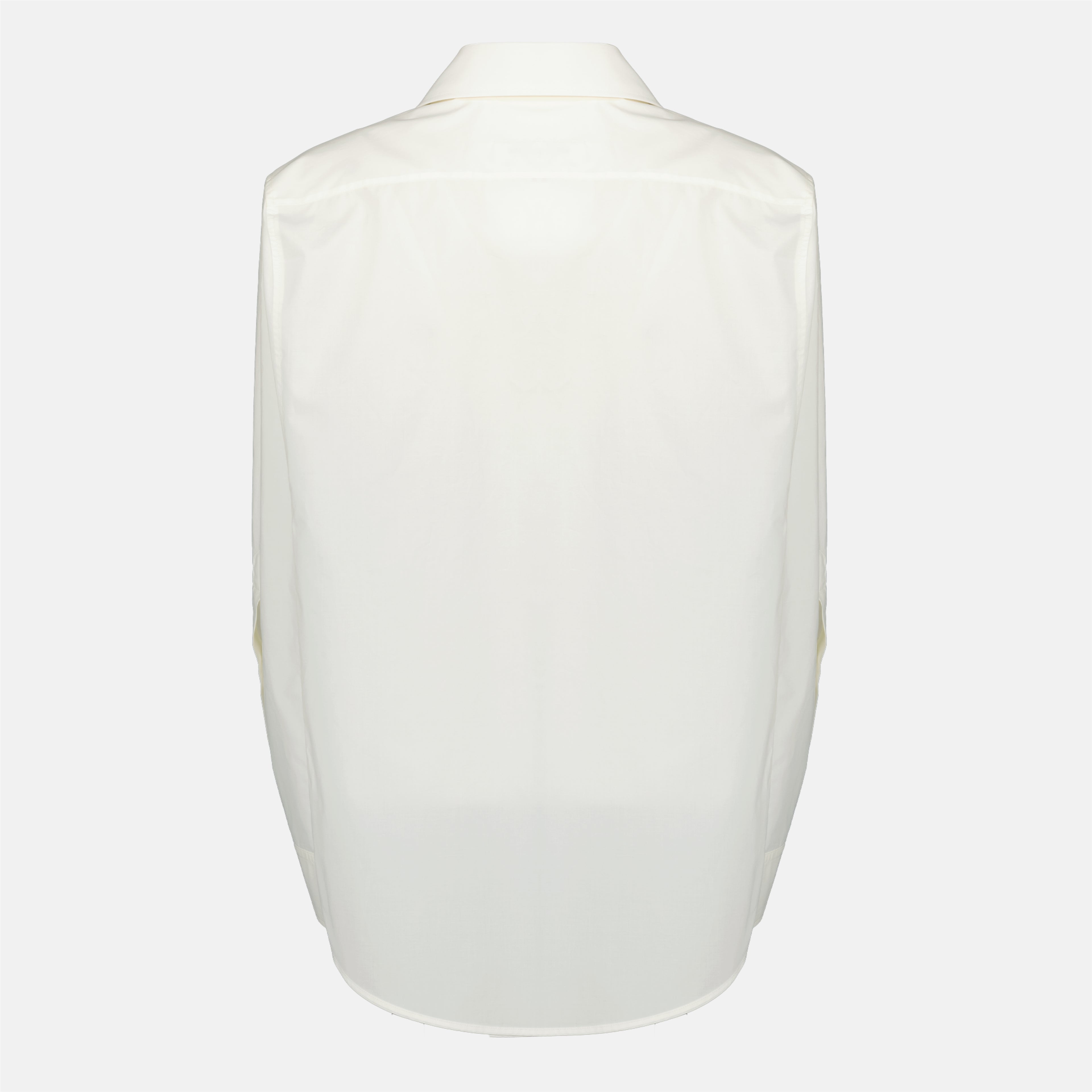 Chemises Camisa Blanca de Popelín Sin Mangas Mm6 Blanc Femme