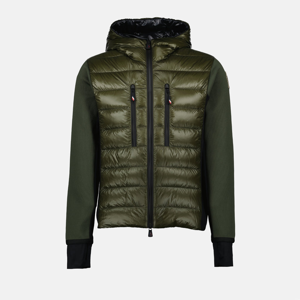 재킷 Veste bi-matière Moncler Grenoble 녹색 Homme