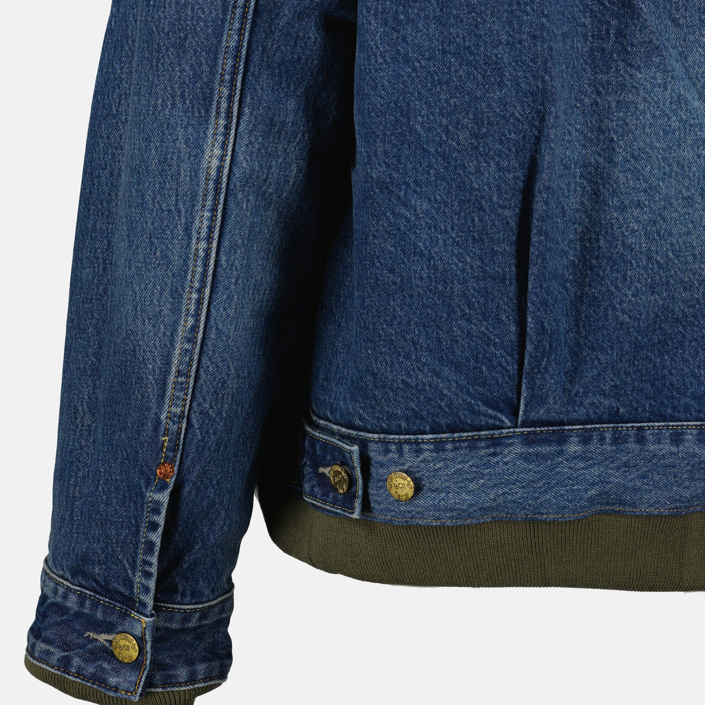 Vestes Veste réversible Sacai x Levi's Sacai Kaki Homme