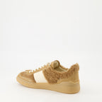 Image of the UpVillage sneakers by Valentino Garavani for Women - Autumn-Winter 2025 - Three-quarter right back view