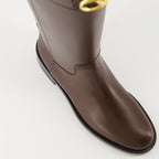 Imagen de las botas VLogo de la marca Valentino Garavani para Mujer - Temporada Otoño-Invierno 2025 - Vista detallada desde arriba