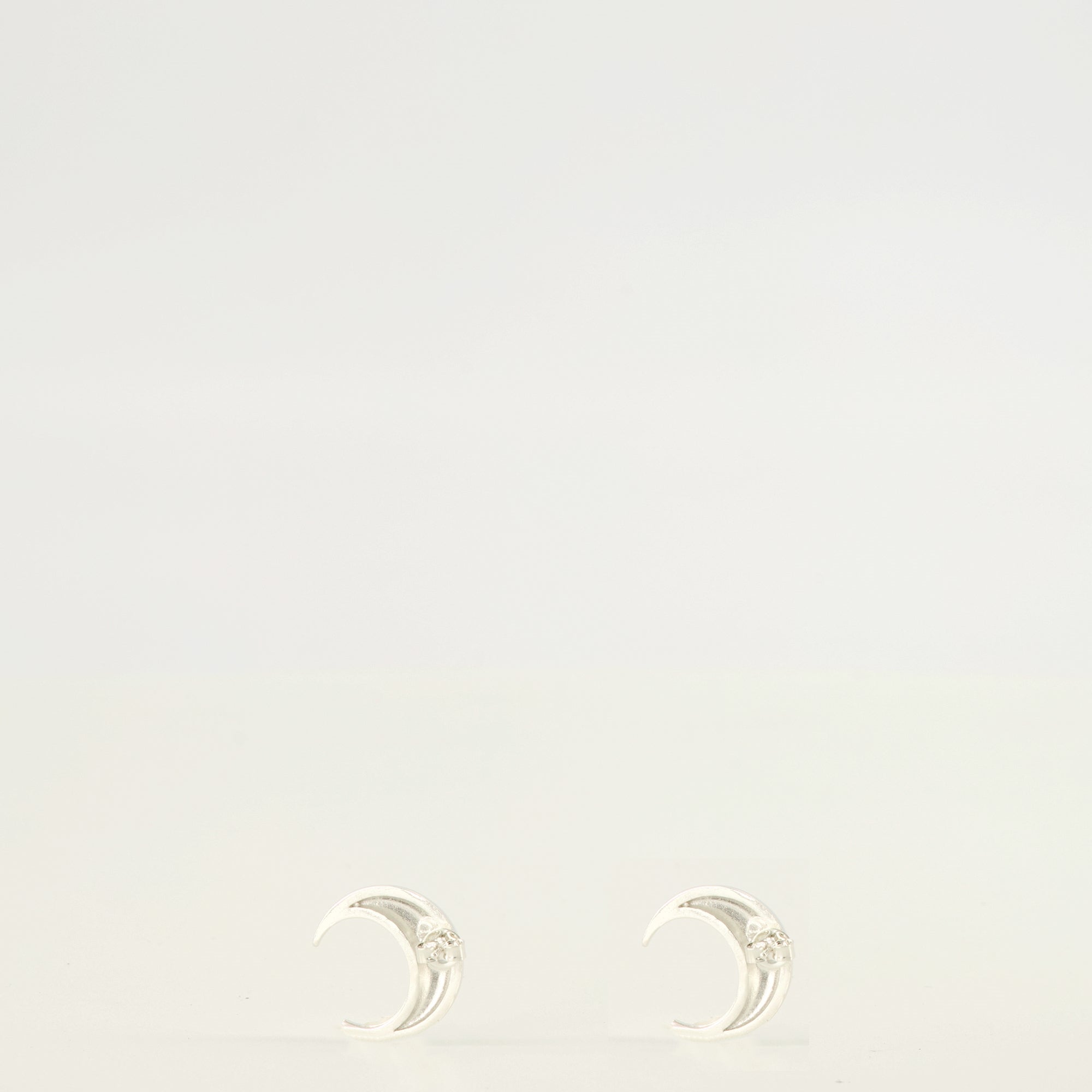 Bijoux Orecchini Silver Moon Marine Serre Argenté Femme