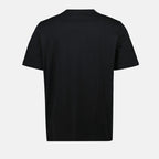 T-shirts T-shirt à logo brodé Moncler Noir Homme