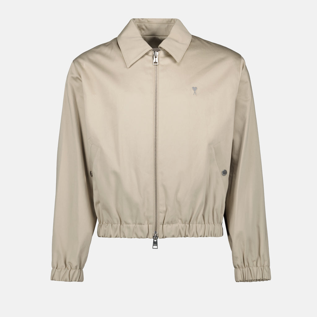Giacche Veste AMI de coeur Ami PARIS Beige Homme