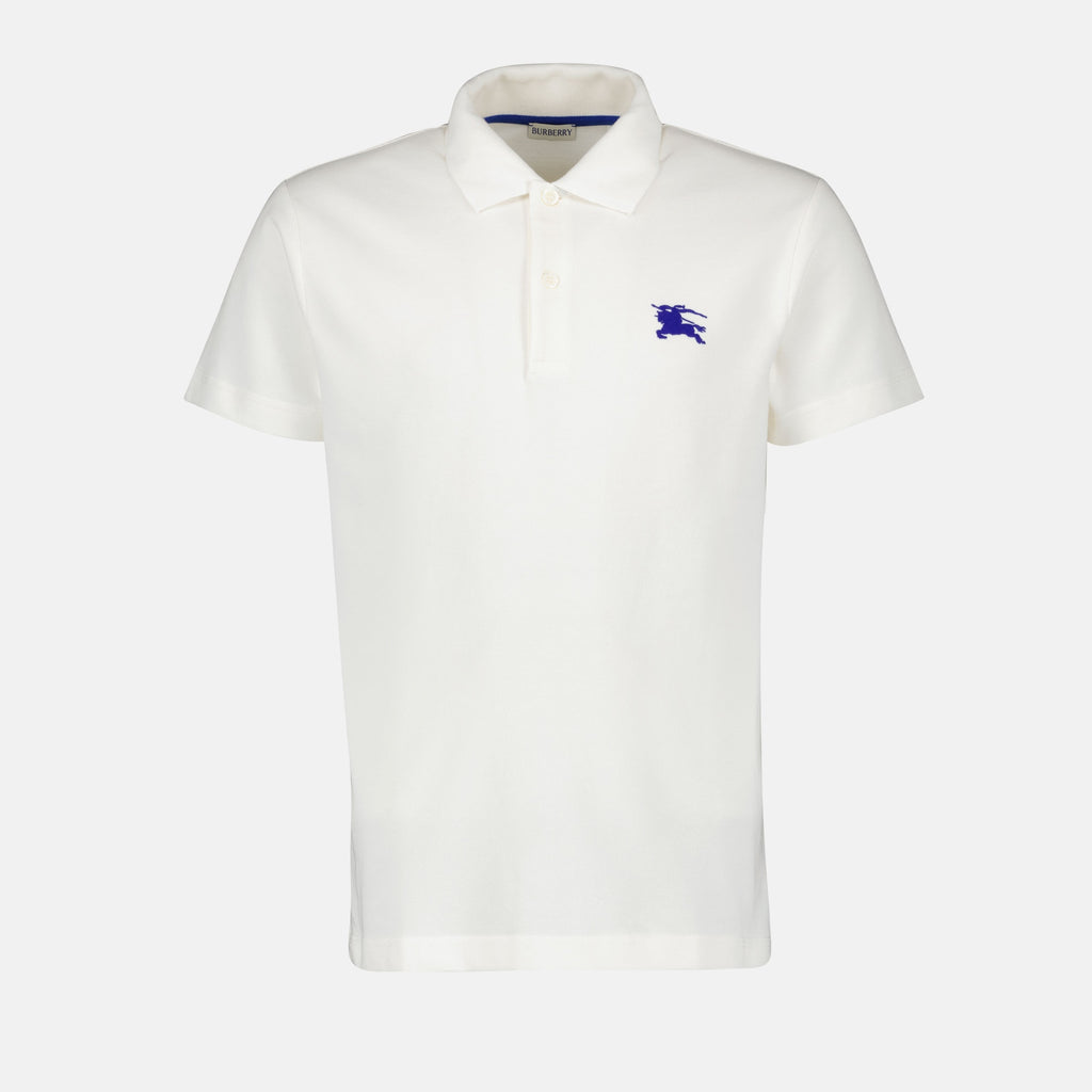 Polos Polo EKD Cavalier Burberry Blanc Homme