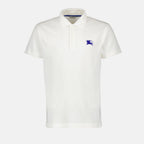 Polos Polo EKD Cavalier Burberry Blanc Homme