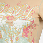 Imagen del Top T-Brenda rosa de Diesel para Mujer - Temporada Primavera-Verano 2026 - Vista Detallada 1