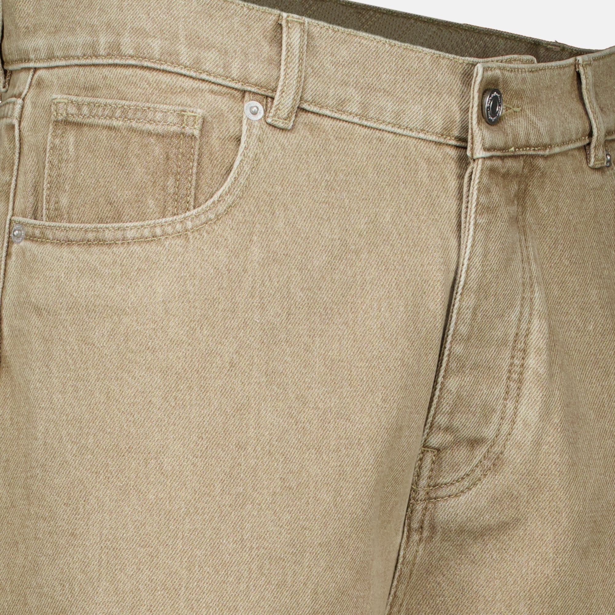 Pantalons Jean en denim kaki Drole De Monsieur Beige Homme