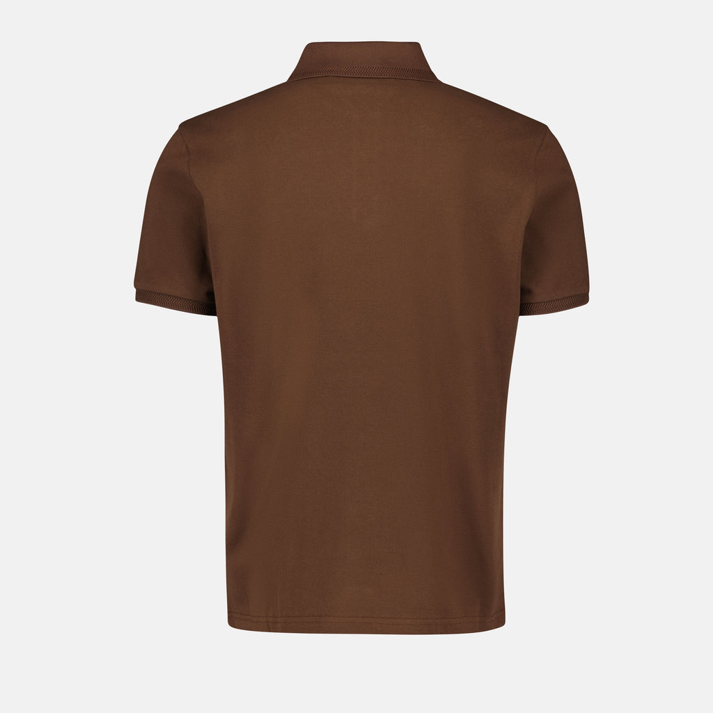 Polo shirts Polo à logo Moncler Brown Homme