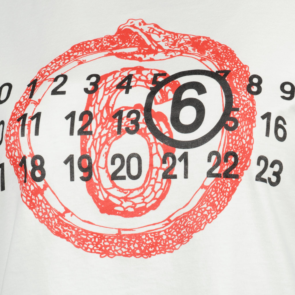 T-shirts T-shirt serpent Mm6 White Femme