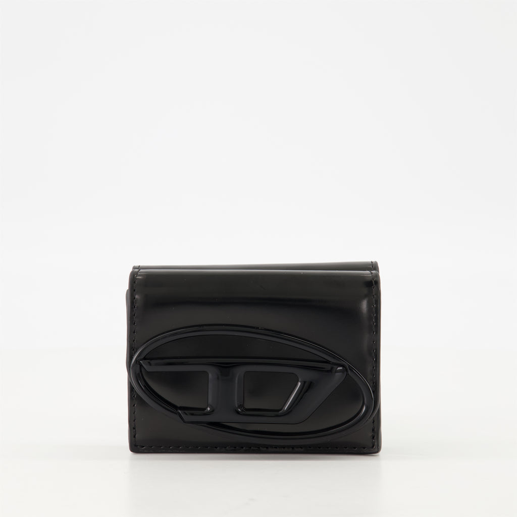 Small leather goods Portefeuille 1DR Tri Fold Diesel Black Femme