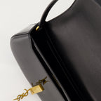 Handtaschen und schultertaschen Mini Sac Voltaire en cuir verni Saint Laurent Schwarz Femme