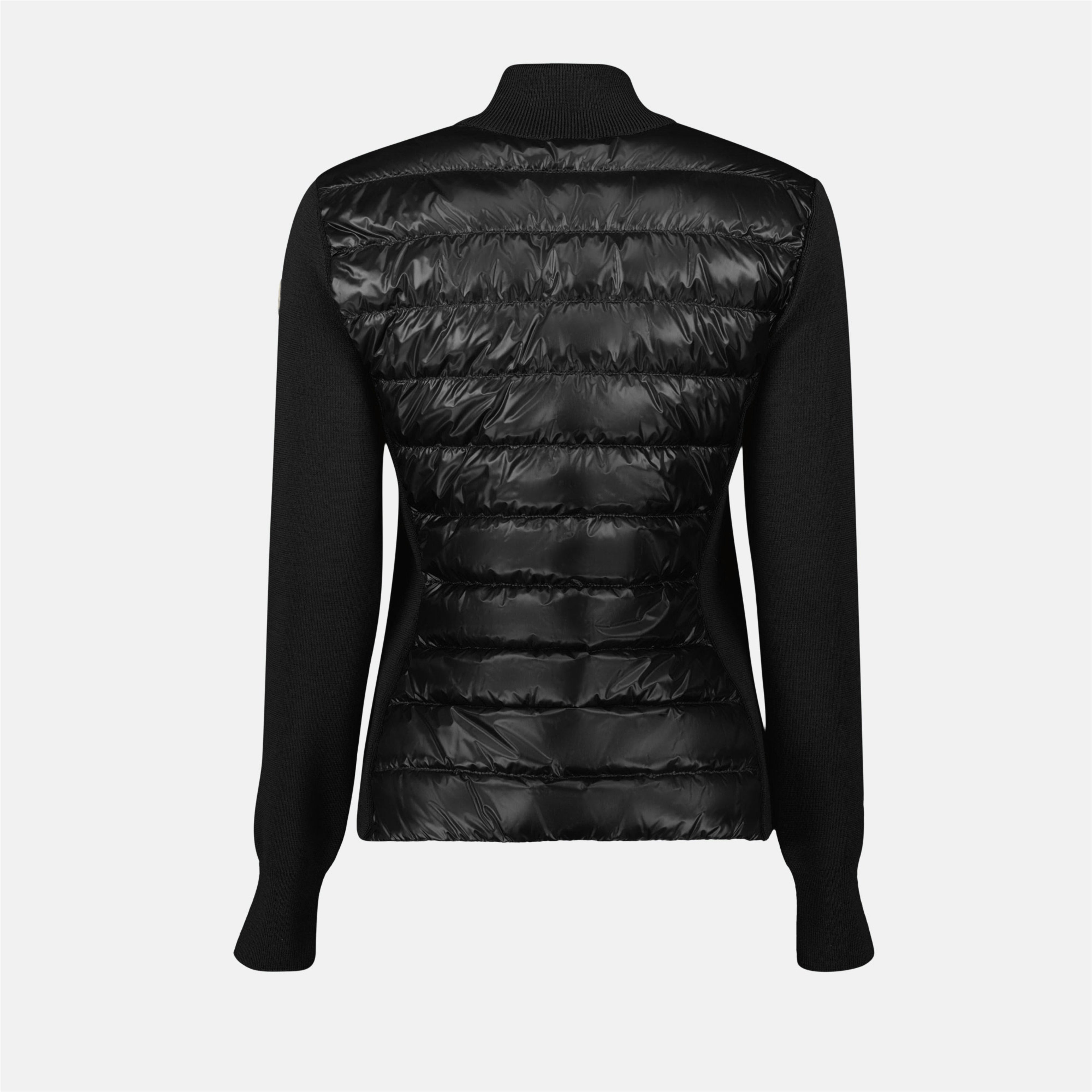 Giacche Giacca trapuntata bi-colore Moncler Nero Femme