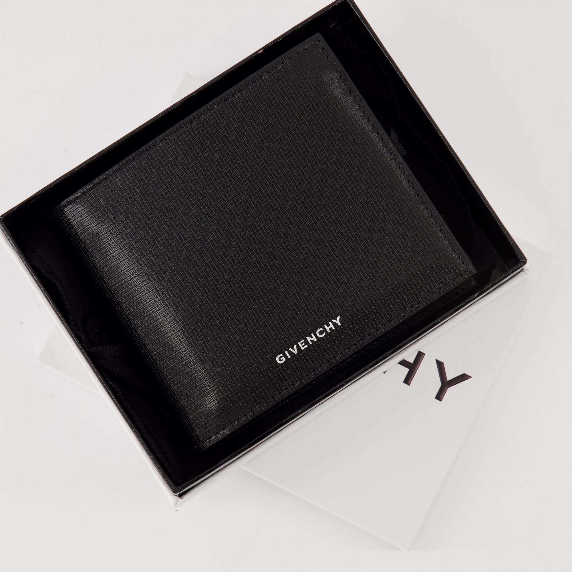 Petite maroquinerie Portafoglio in Pelle 4G Givenchy Noir Homme