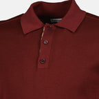 Imagem do Polo de Manga Longa da Burberry para Homem - Temporada Outono-Inverno 2025 - Vista Detalhada_1