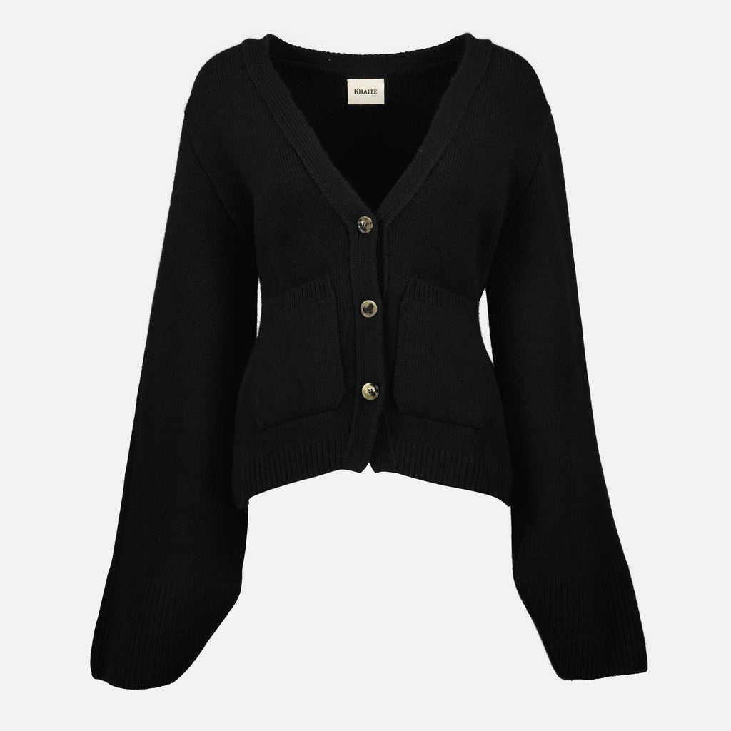 여성을 위한 Khaite 스칼렛 가디건 이미지 - 2025 가을-겨울 - 앞면 보기