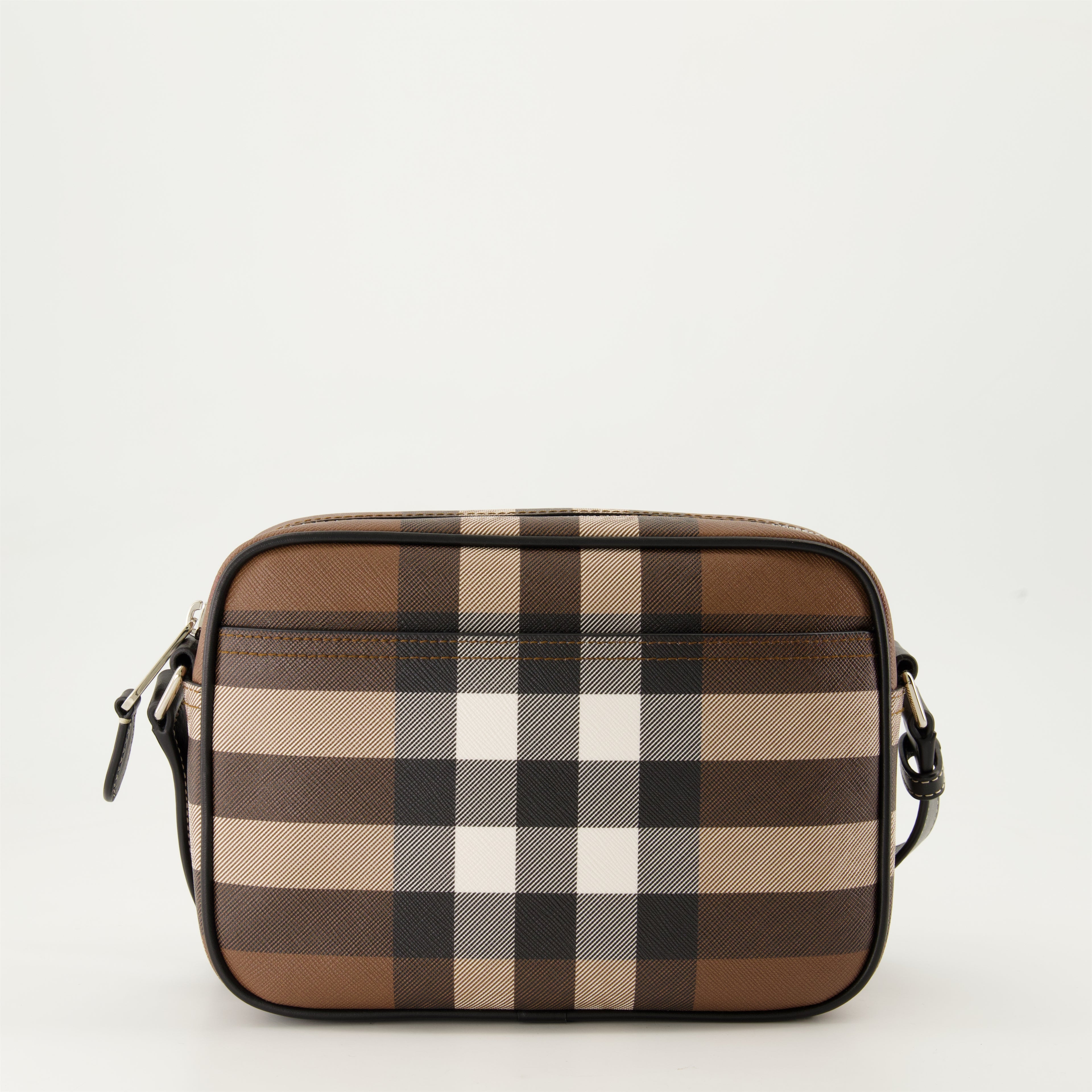 Sacs bandoulière Sacoche à carreaux Burberry Marron Homme