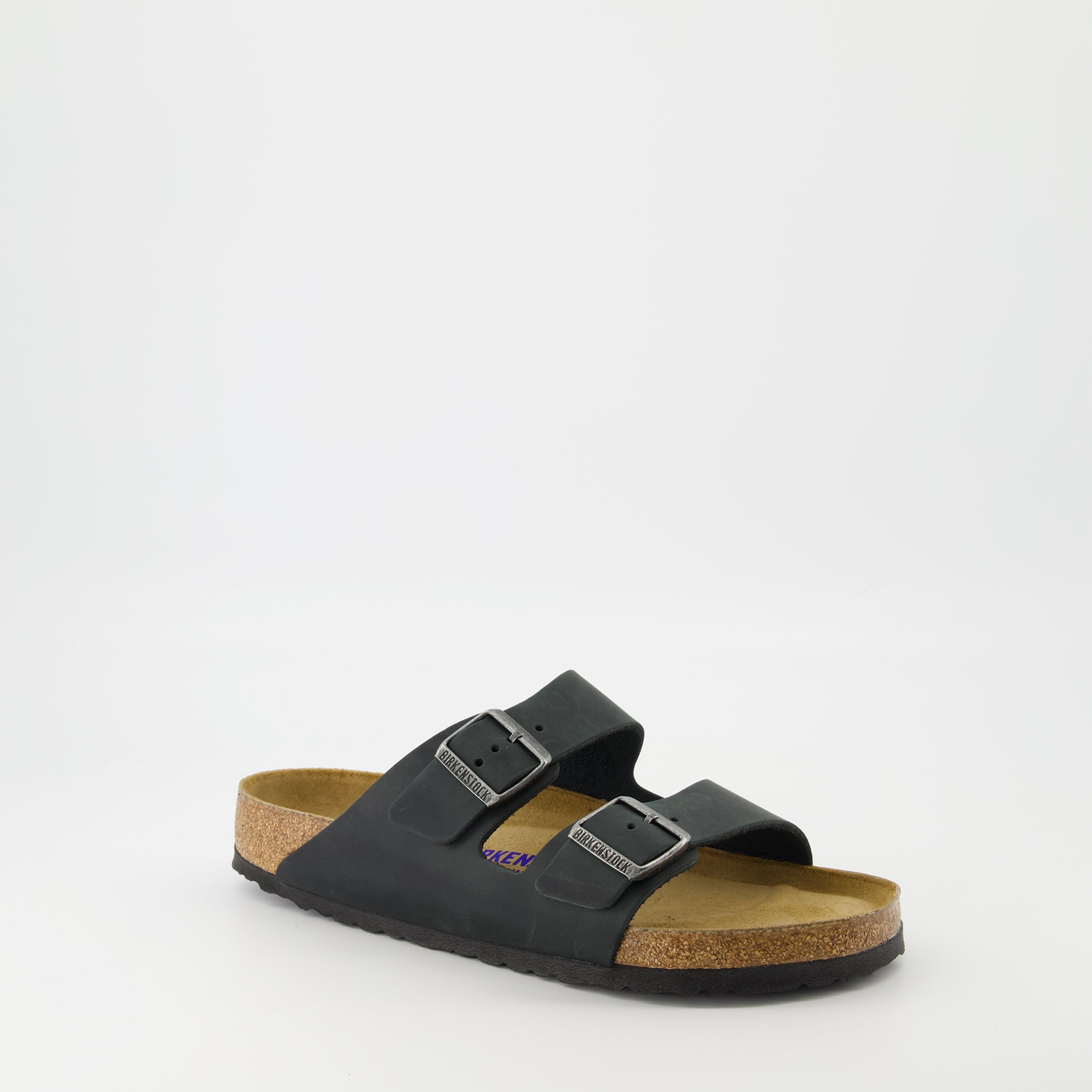Chaussures ouvertes Sandales Arizona Birkenstock Noir Homme
