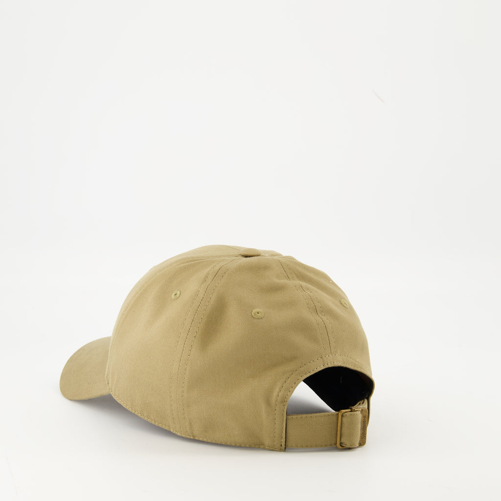Image of the item University Y Cap by Saint Laurent for Men - Autumn-Winter 2025 - Detailed View 2