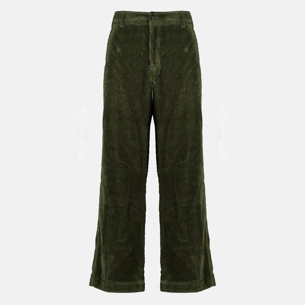 Pantalons Corduroy Pants Moncler Grenoble Vert Homme
