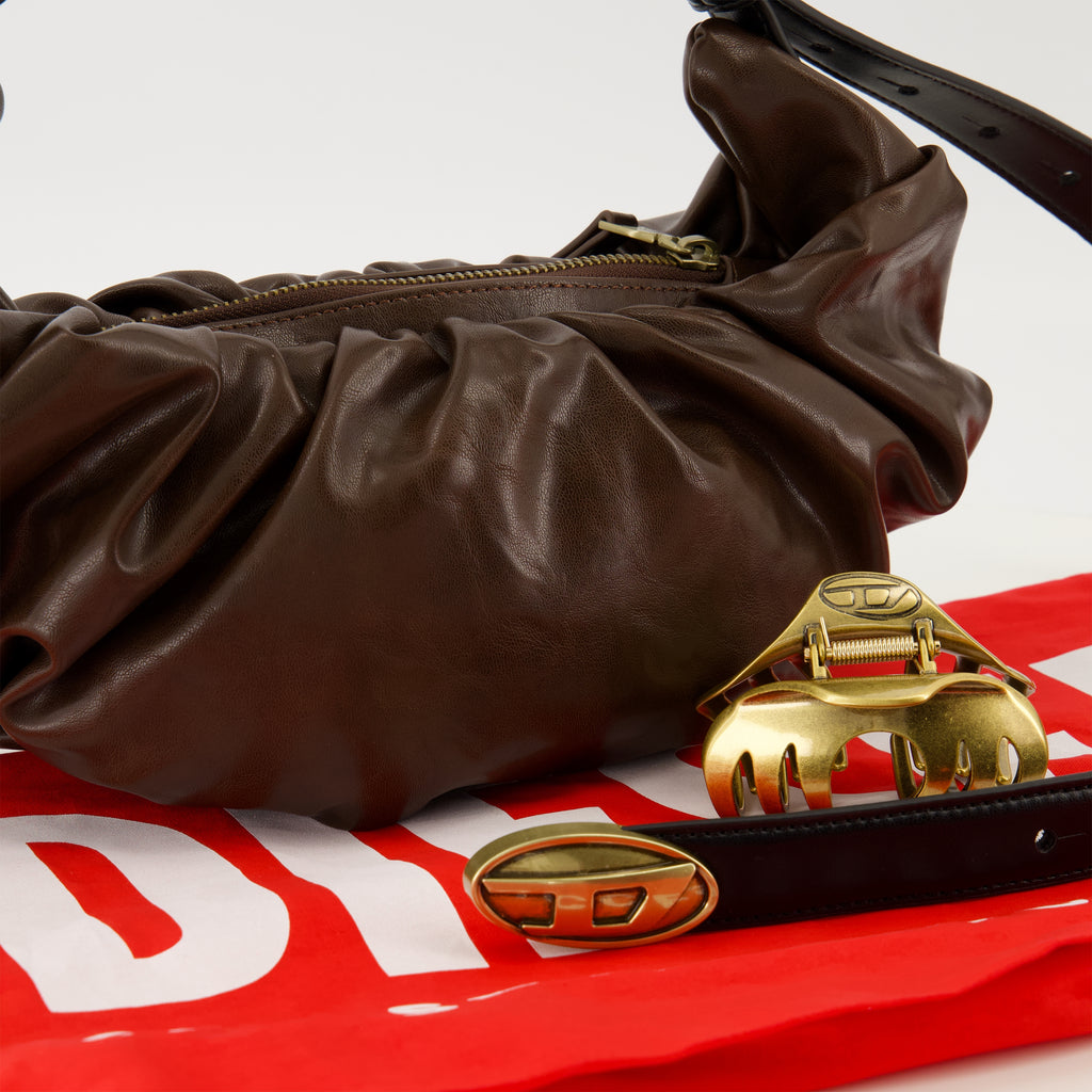 Imagem do artigo saco hobo Grab-D marrom da marca Diesel para Mulheres - Temporada Primavera-Verão 2026 - Vista Detalhada_2