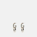 Gioielli Orecchini Link XL Rabanne Argento Femme