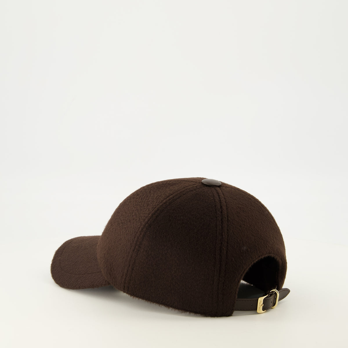 Chapeaux, casquettes et bonnets Gorra de Cashmere Marrón Max Mara Marron Femme