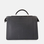 Borse tote Borsa Peekaboo ISeeU Fendi Grigio Homme