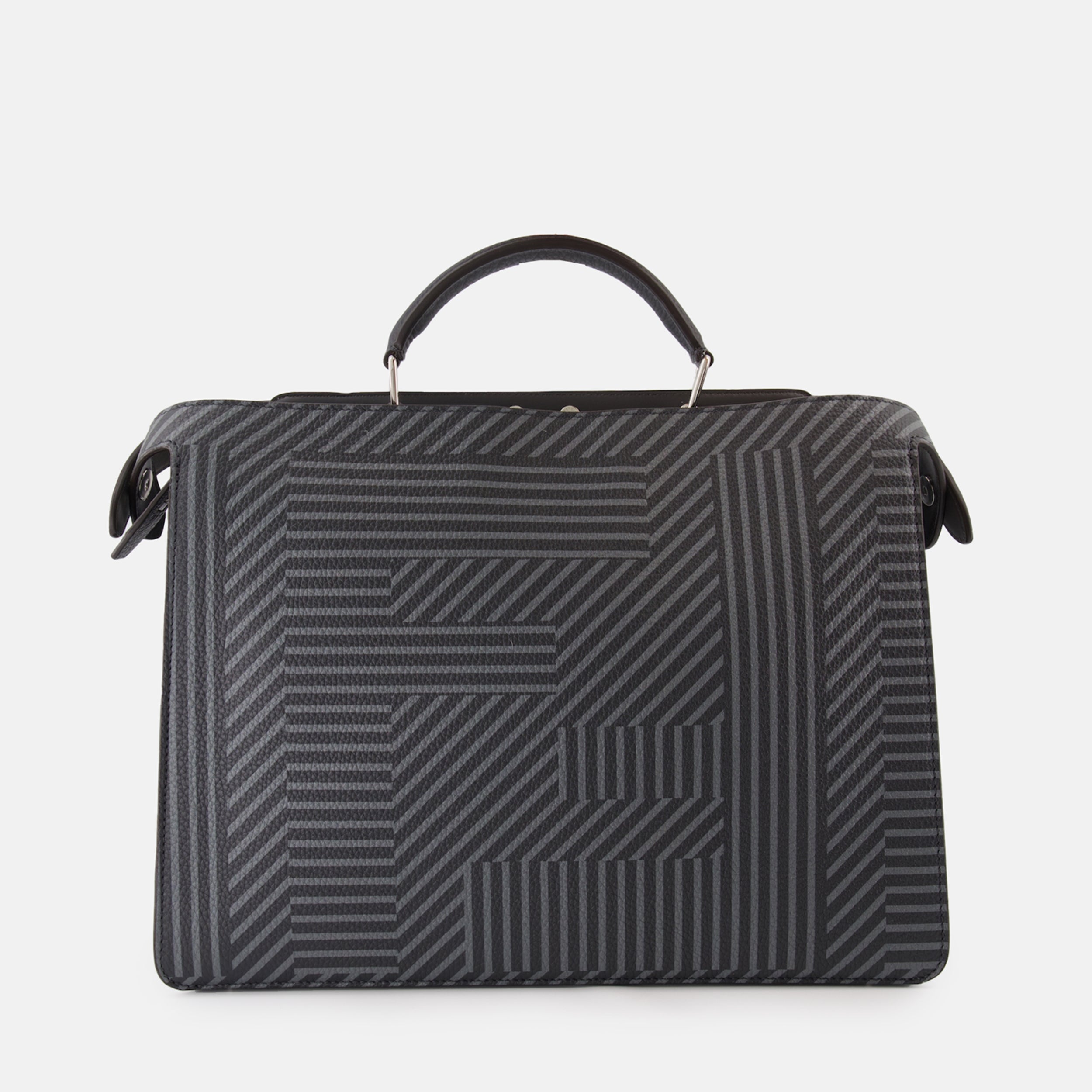 Borse tote Borsa Peekaboo ISeeU Fendi Grigio Homme