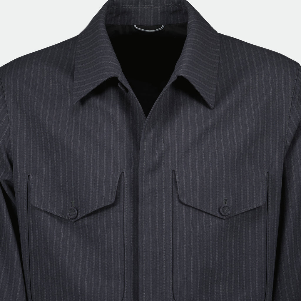 Vestes Veste à rayures Dior Gris Homme