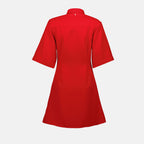 Vestidos Vestido Camisa en Lana Ami PARIS Rojo Femme