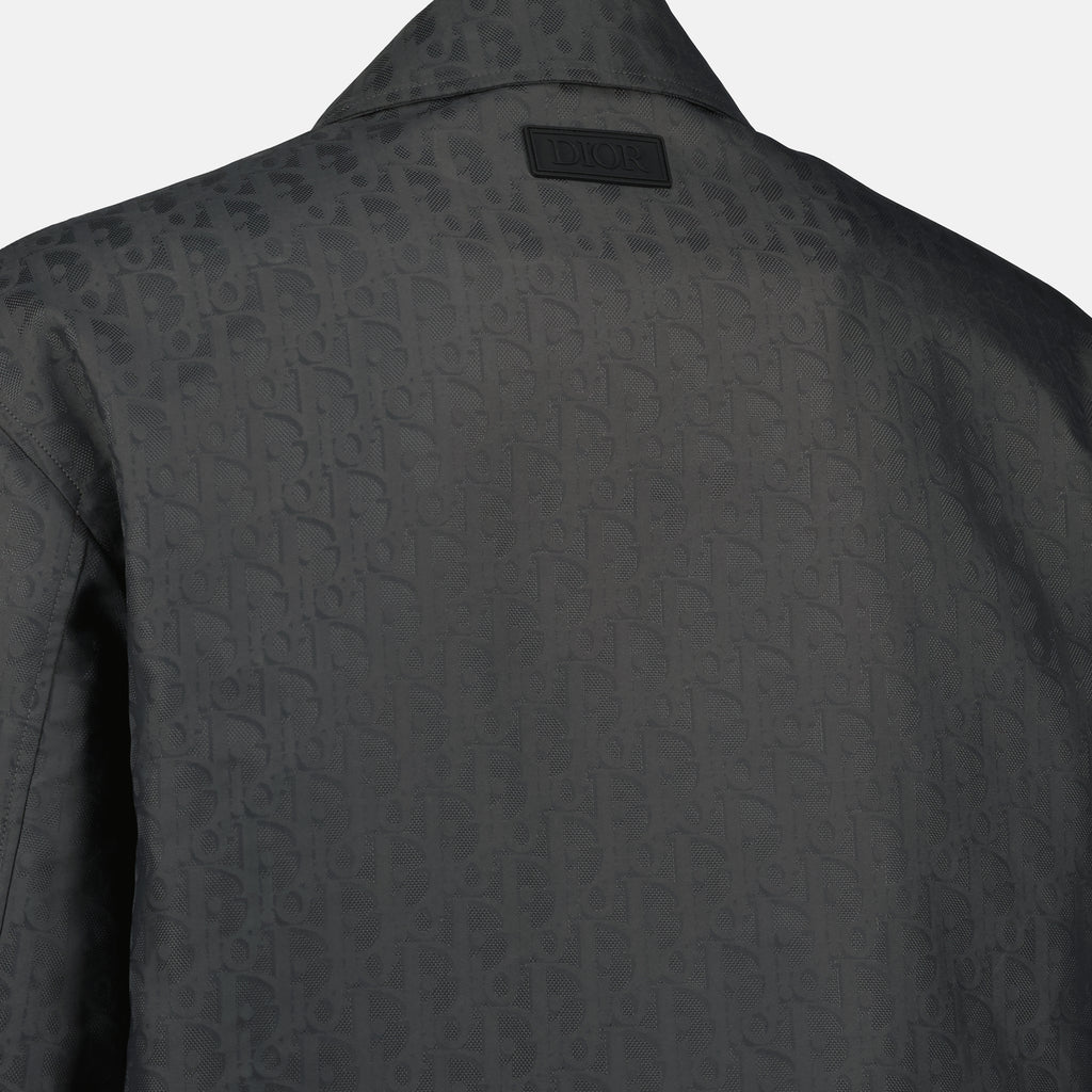 Imagen del Blouson Dior Oblique de la marca Dior para Hombre - Temporada Otoño-Invierno 2025 - Vista Detallada_1