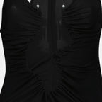 Image de l'article Robe courte Salacia noire de la marque Christopher Esber pour Femme - Saison Automne-Hiver 2025 - Vue détaillée_1