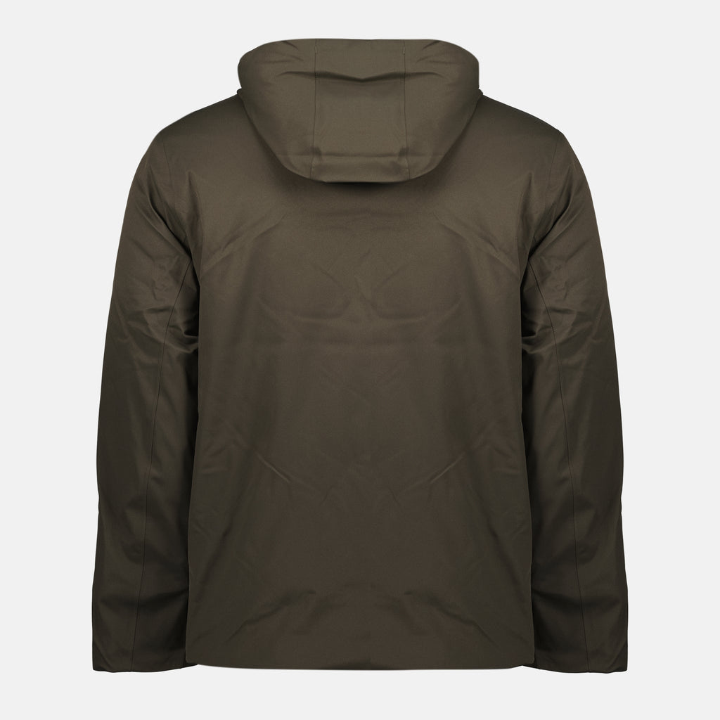 Imagen del abrigo Jacko Twill Marmota de la marca K-Way para hombre - Temporada Otoño-Invierno 2025 - Vista Trasera