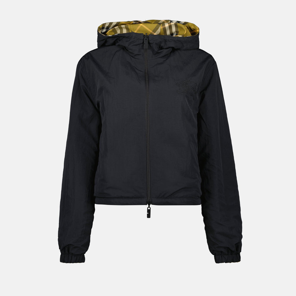 Vestes Veste coupe vent réversible Burberry Vert Femme