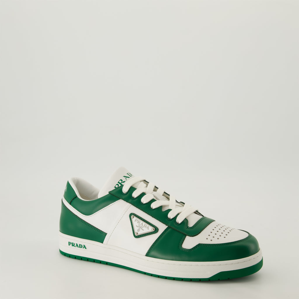 Sneakers Downtown Sneakers Prada Green Homme