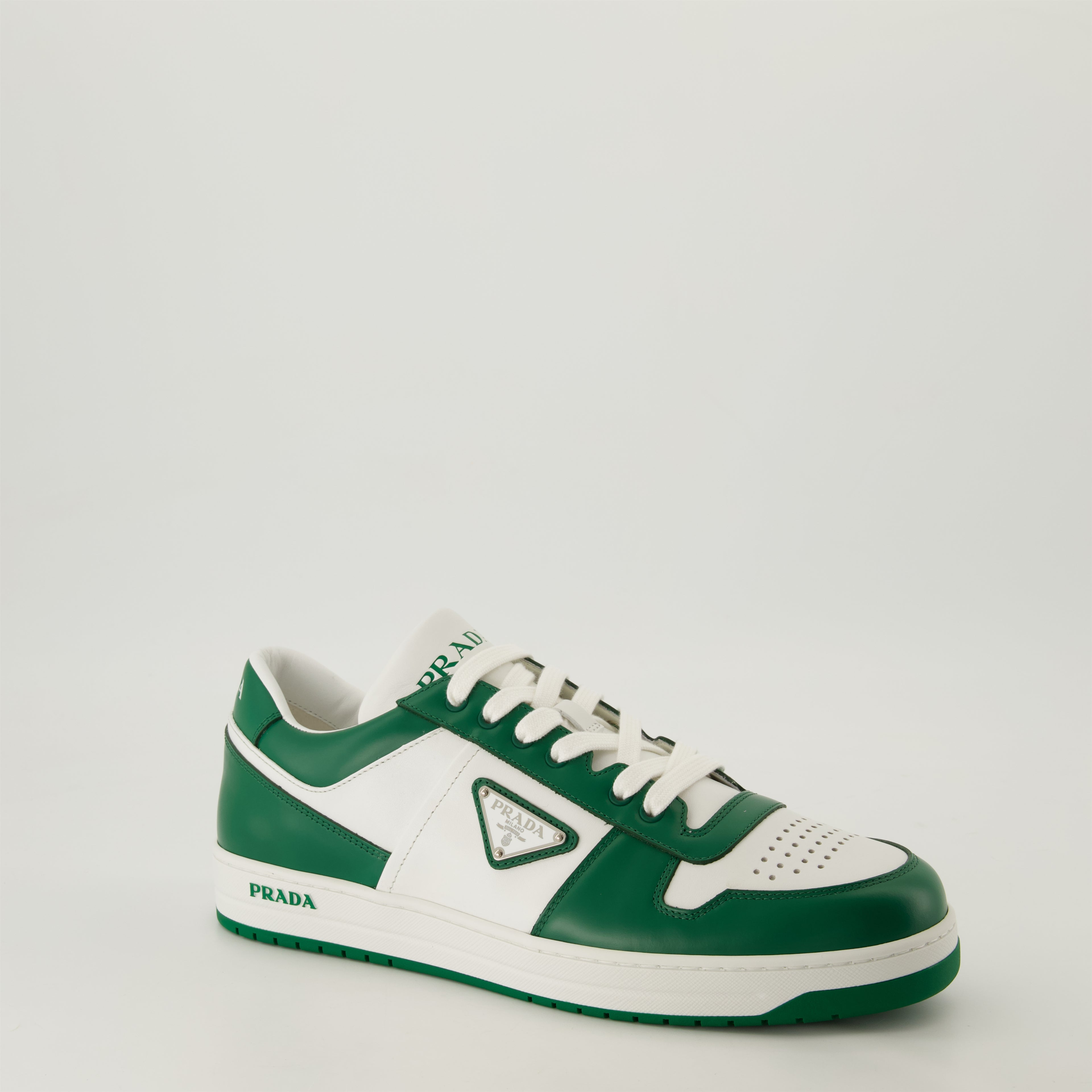 Sneakers Downtown Sneakers Prada Green Homme