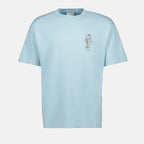 T-shirts Vase T-shirt Drole De Monsieur Blue Homme