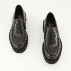 Mocassins Mocassins Gentleglam en cuir Valentino Garavani Noir Homme