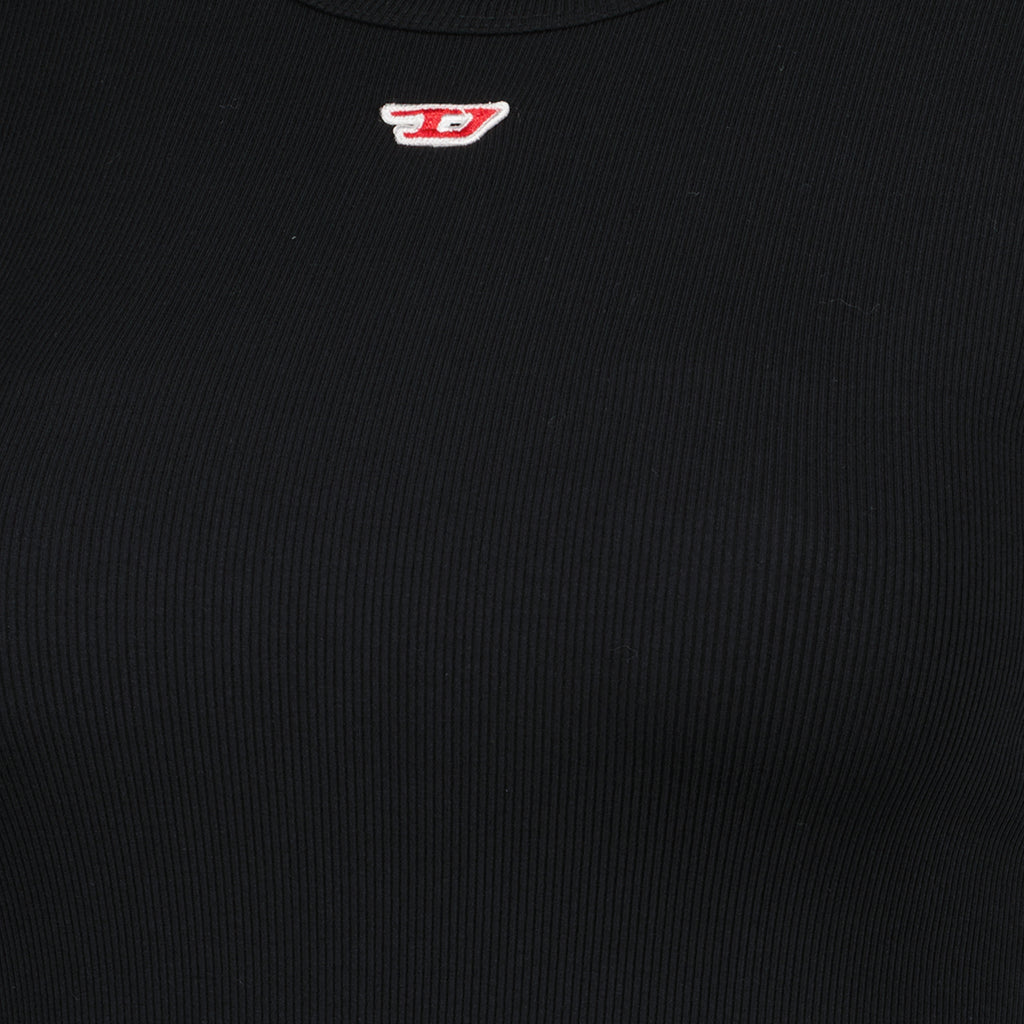 T-shirts T-shirt T-Ele-Long Diesel Noir Femme