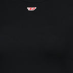 T-shirts T-shirt T-Ele-Long Diesel Noir Femme