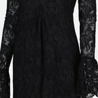 Vestidos Robe longue en dentelle Rabanne Negro Femme