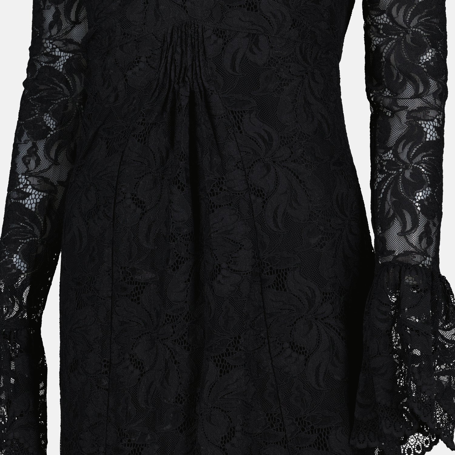 Vestidos Robe longue en dentelle Rabanne Negro Femme