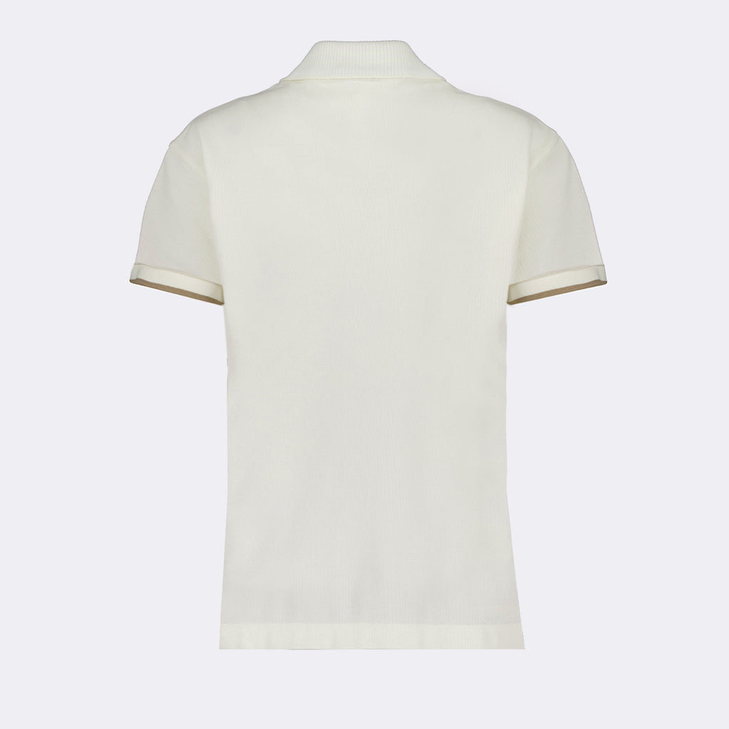 Polo shirts Logo Polo Moncler Beige Femme