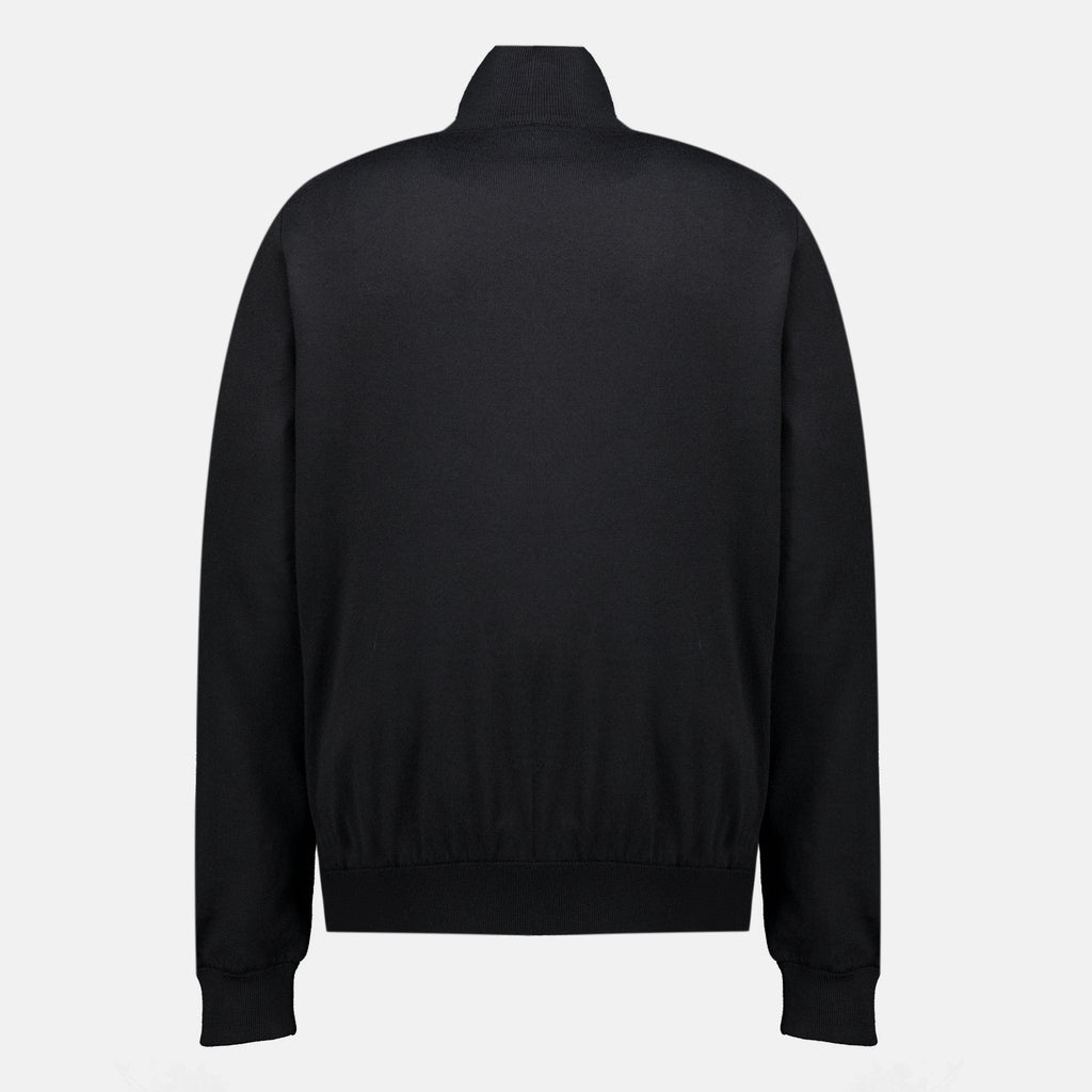 Vestes Wendbare Zip-Jacke Schwarz Prada Noir Homme