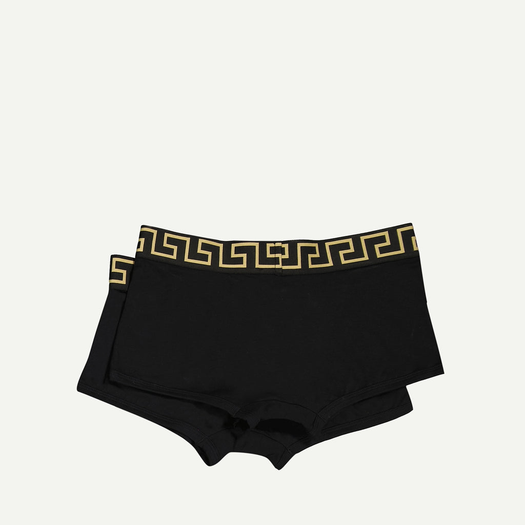 Underwear and homewear Lot de boxers courts Versace Black Homme