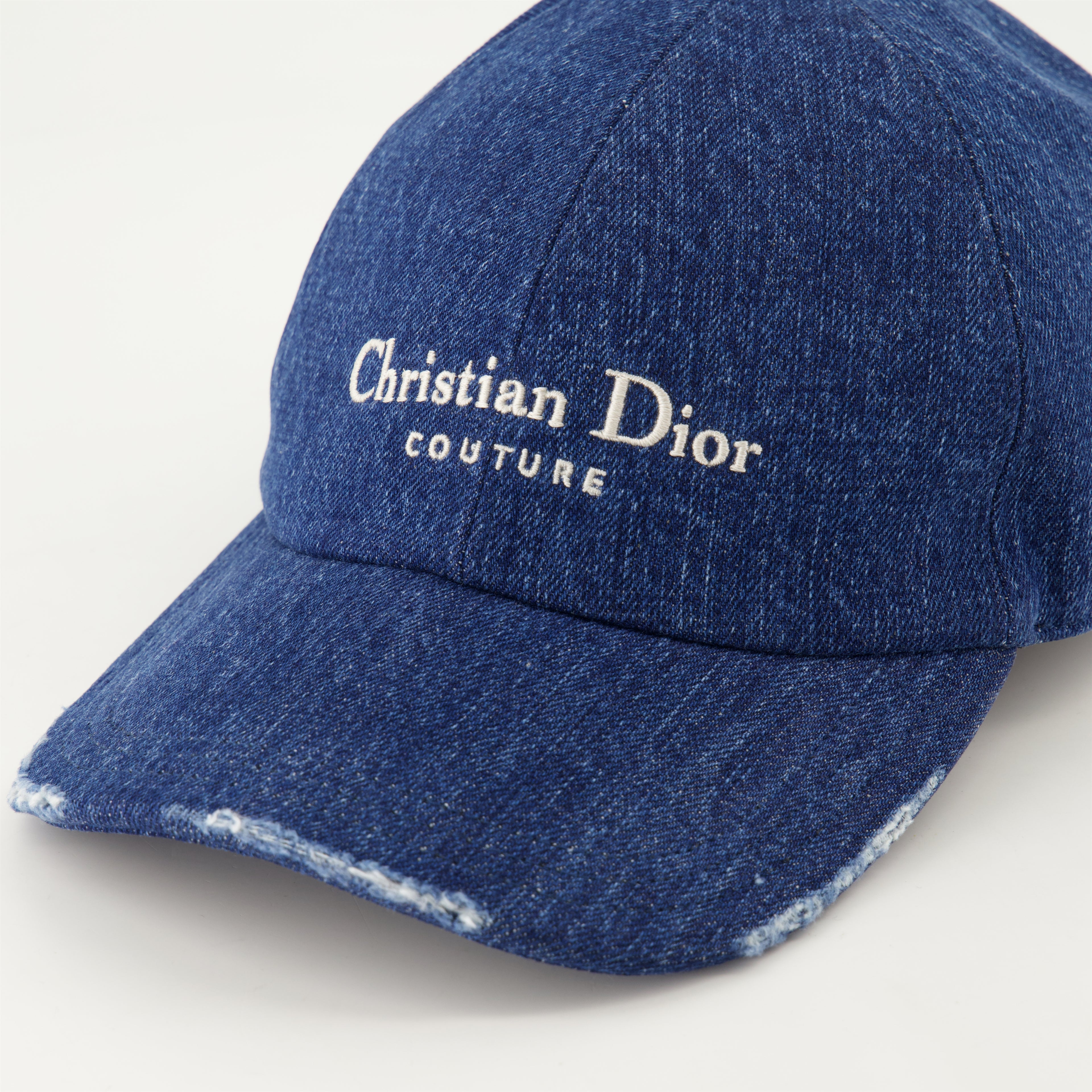 Hats, caps and beanies Cou<tc>tu</tc>re denim cap Dior Blue Homme