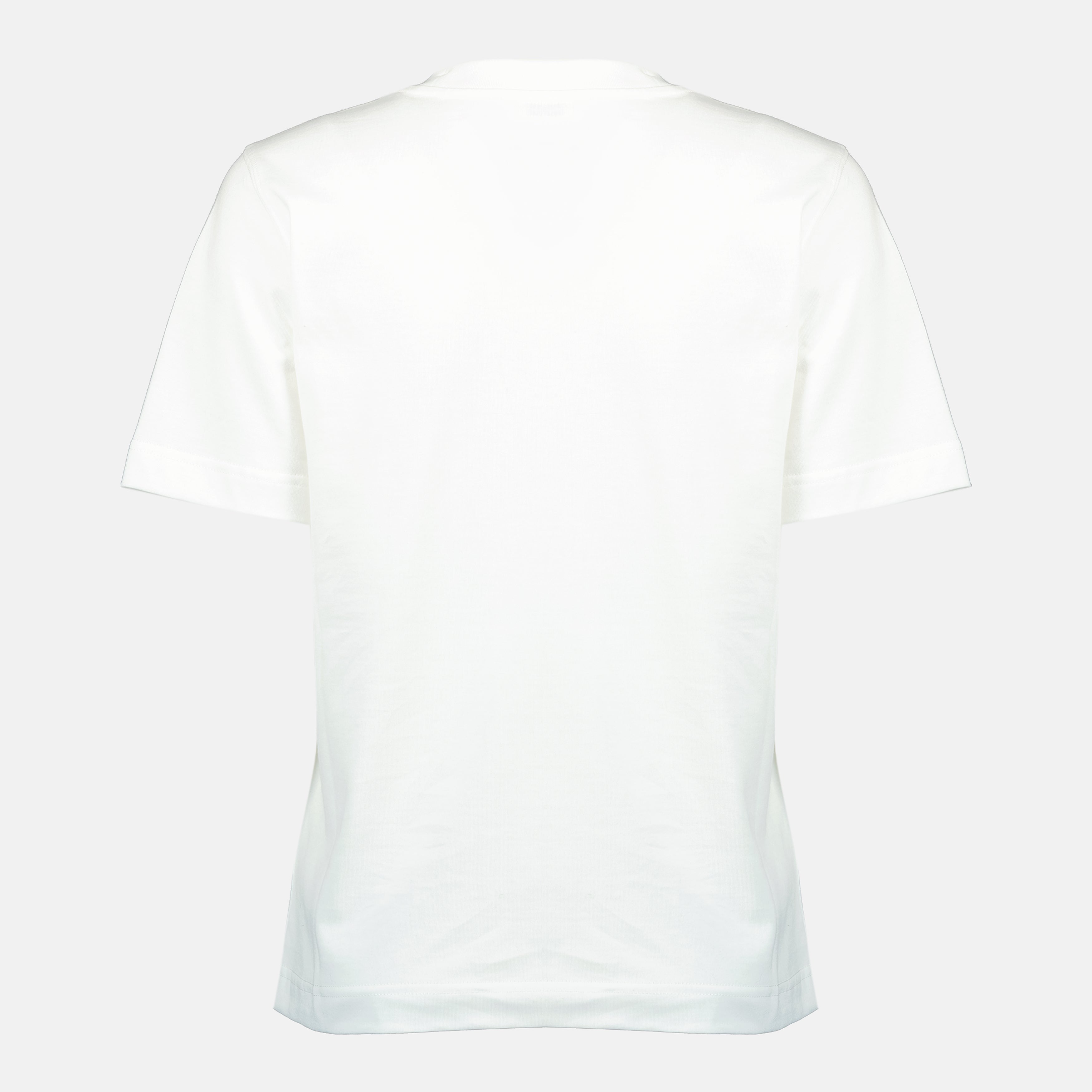 Bild des Burberry Damen T-Shirts EKD Stech in Weiß - Frühling-Sommer 2026 - Rückansicht