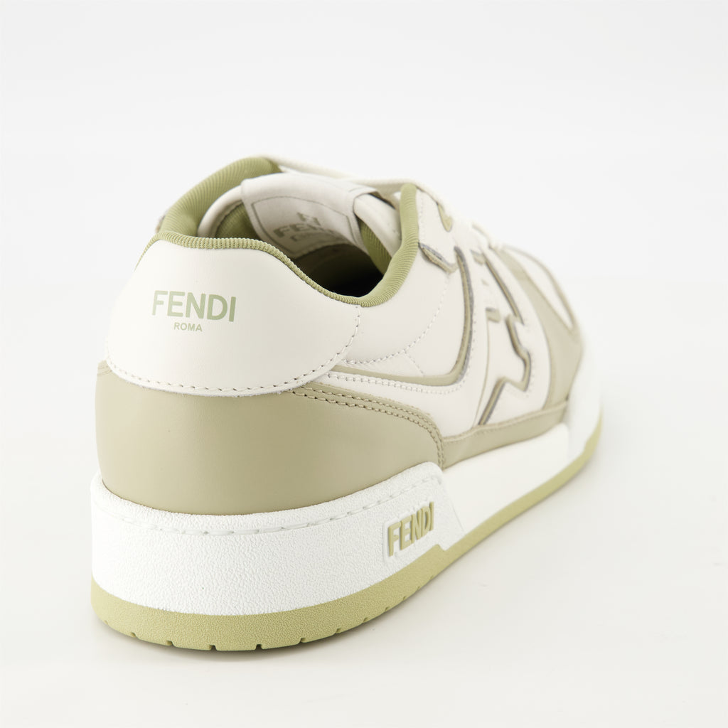 Sneakers Fendi Match Sneakers Fendi Khaki Homme